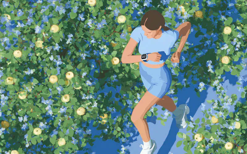 Apple Watch showing calorie data with accuracy analysis