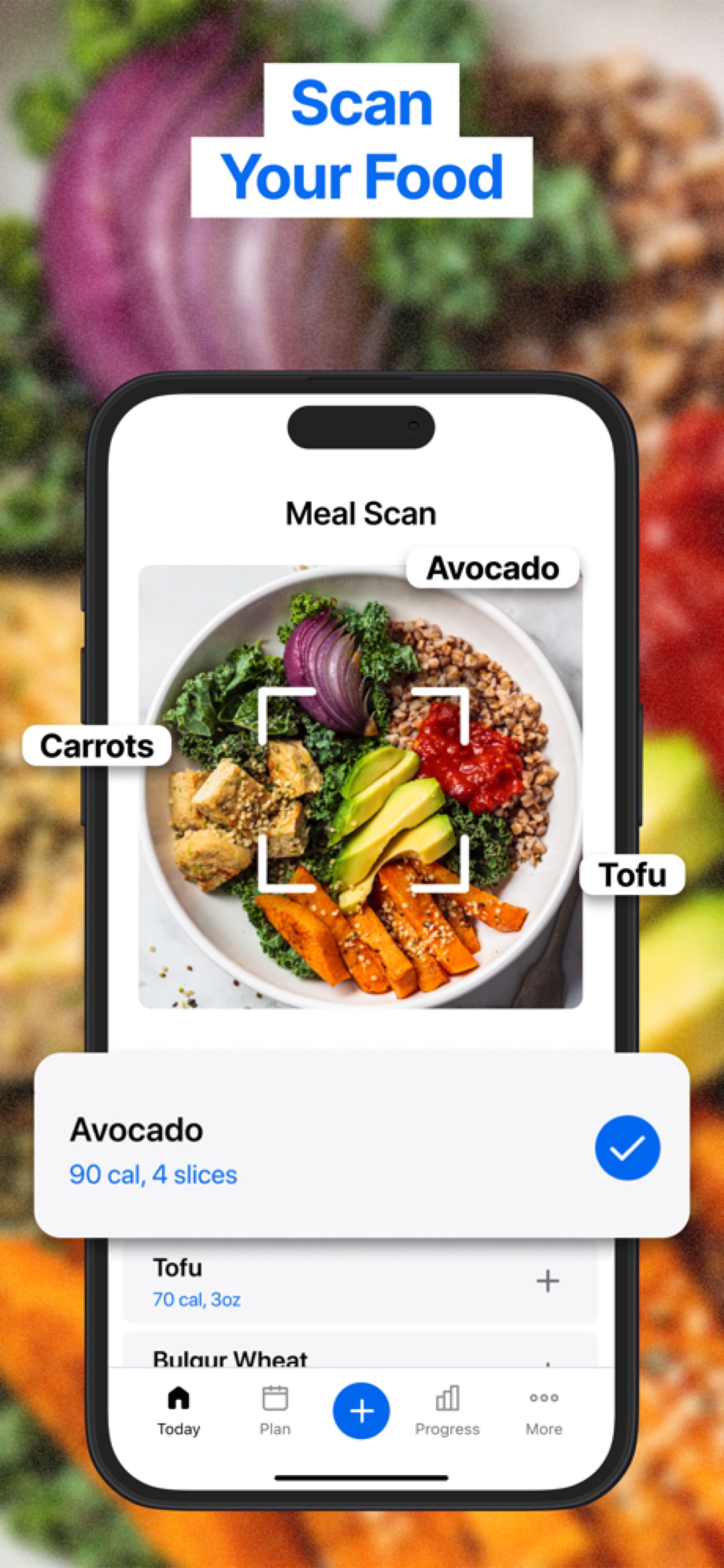 MyFitnessPal app food scanning feature